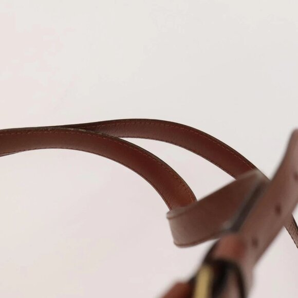 LOUIS VUITTON Epi Coblanc Shoulder Bag Brown M52293 LV Auth 120747 - Picture 9 of 14